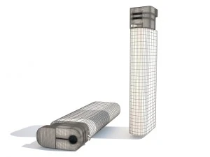 cigarette lighter 3D Model