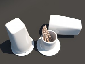 stand tuthpick 3Dモデル