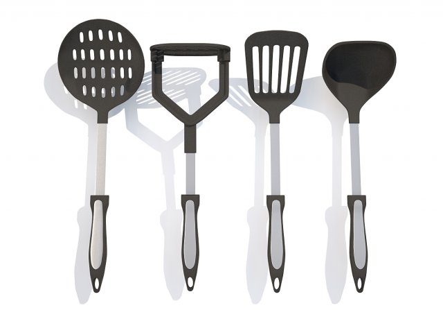 kitchenware 3D Model .c4d .max .obj .3ds .fbx .stl .blend 