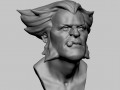 Wolverine Bust v2 Modello 3D