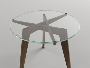 coffee table morelato boomerang zero 3D Model