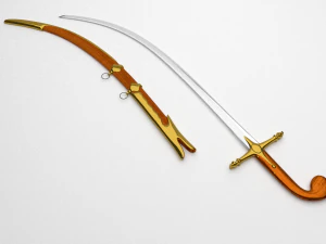 mongol sword 3D Model