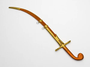 mongol sword 3D Model