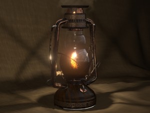 3D Kerosene Lamp PBR Game Ready model - TurboSquid 1763738