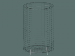 electrolytic capacitor 3D Model