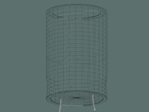 electrolytic capacitor 3D Model