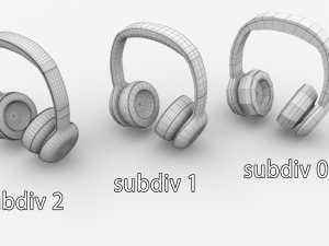 jbl everest 310 headphones 3D Модель