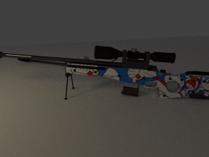 awp Modelo 3D