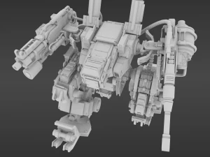 robot mech mark3 3D Model