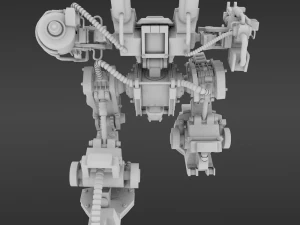 robot mech mark3 3D Model