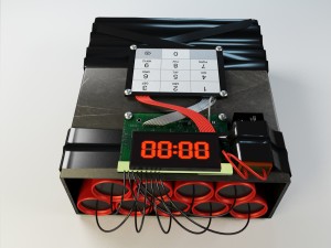 3d c4 bomb 3D 모델