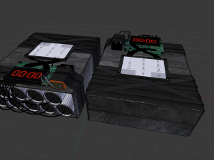 3d c4 bomb 3D 모델