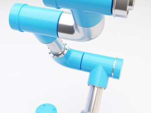 3d robotic mk-002 model 3D मॉडल