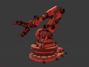 robotic arm mk1 3D Model