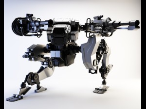robot war mk 00 3d 3D Model
