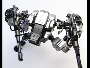 robot war mk 00 3d 3D Model