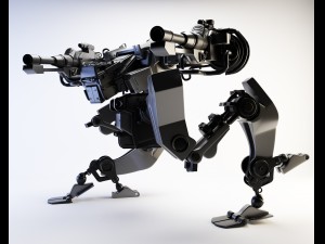 robot war mk 00 3d 3D Model