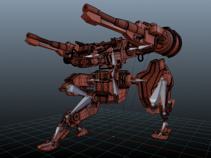 robot war mk 00 3d 3D Model