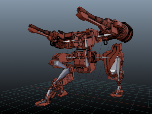 robot war mk 00 3d 3D Model