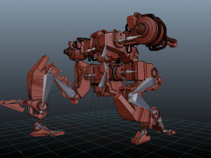 robot war mk 00 3d 3D Model