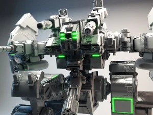 robot war mk1 3D Model