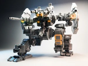 robot war mk1 3D Model