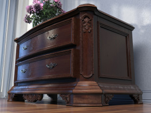 commode Model 3D