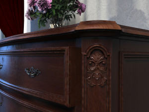 commode Model 3D