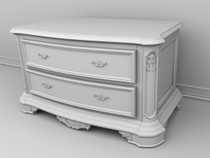 commode Model 3D