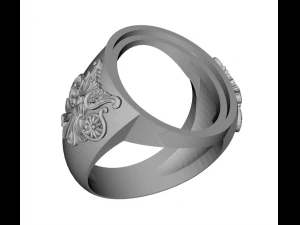 ring oval 3d stl 3D Print Model