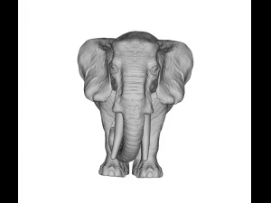 象の 3 d stl 3Dプリントモデル