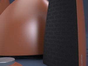 acoustic system edifier e3350 3D Model
