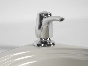 kitchen faucet and sink kohler 3D Model