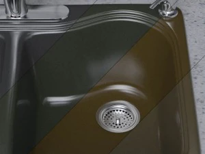 kitchen faucet and sink kohler 3D Model