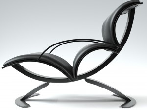 stellar works signorina chan chair Model 3D