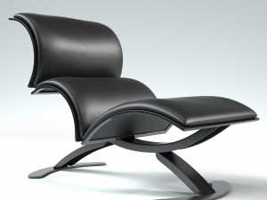 stellar works signorina chan chair Model 3D