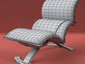 stellar works signorina chan chair Model 3D