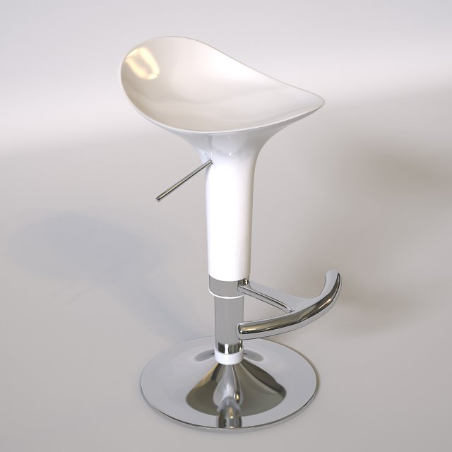 bar stool Model 3D .c4d .max .obj .3ds .fbx .stl .blend 