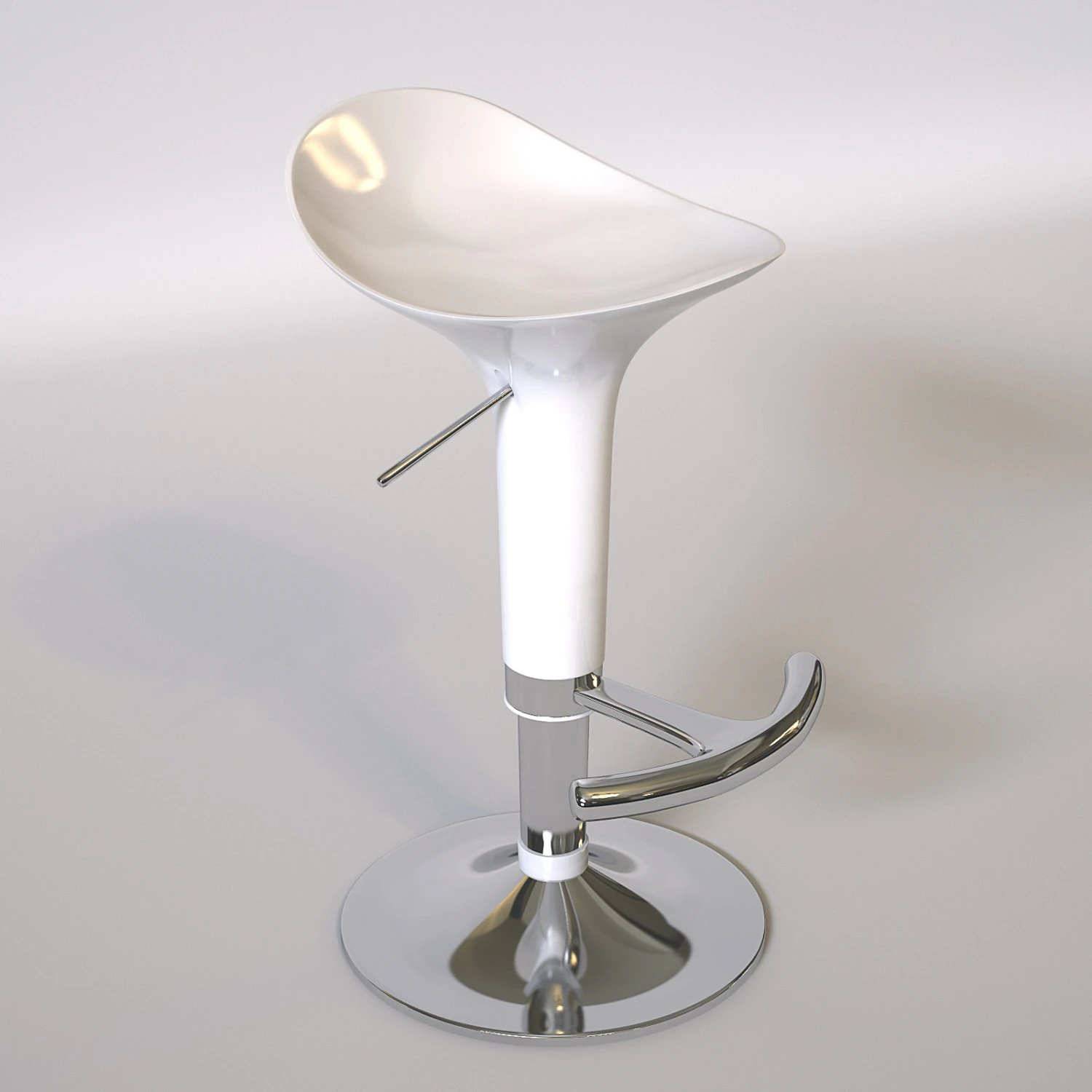 bar stool 3D Model .c4d .max .obj .3ds .fbx .stl .blend 