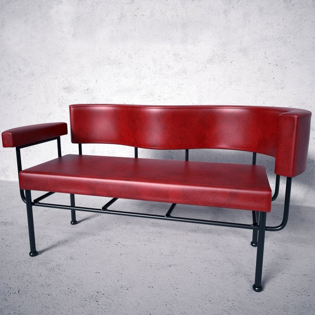 stellar works cotton club sofa 3D 모델 .c4d .max .obj .3ds .fbx .stl .blend 