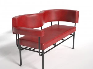 stellar works cotton club sofa 3D Model