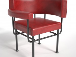 stellar works cotton club chair 3D Model