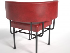 stellar works cotton club chair 3D Model