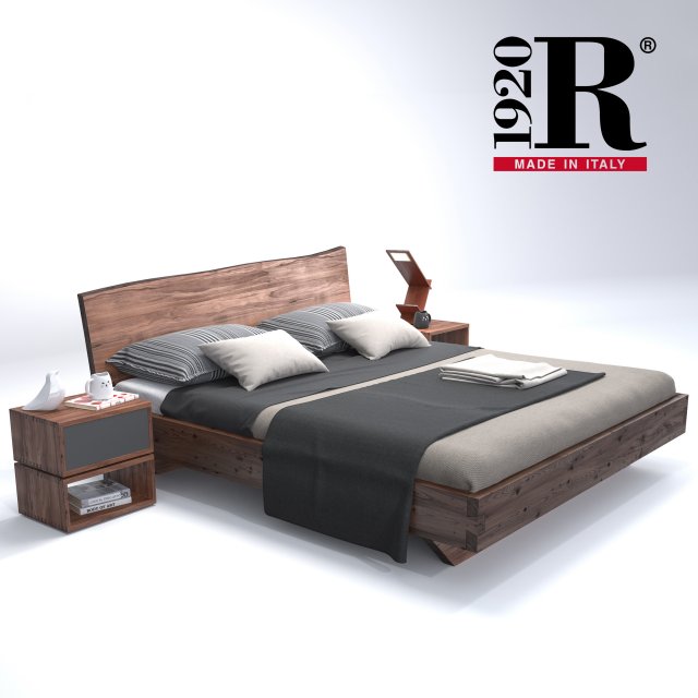riva 1920 natura 6 Modello 3D .c4d .max .obj .3ds .fbx .stl .blend