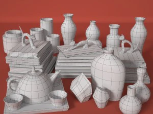 stellar works ran library 3D Model