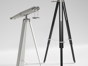 hampton nautical binoculars 3D Model