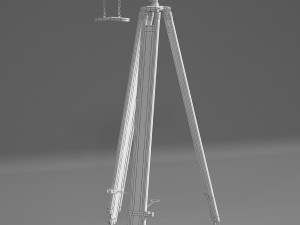 hampton nautical binoculars Model 3D