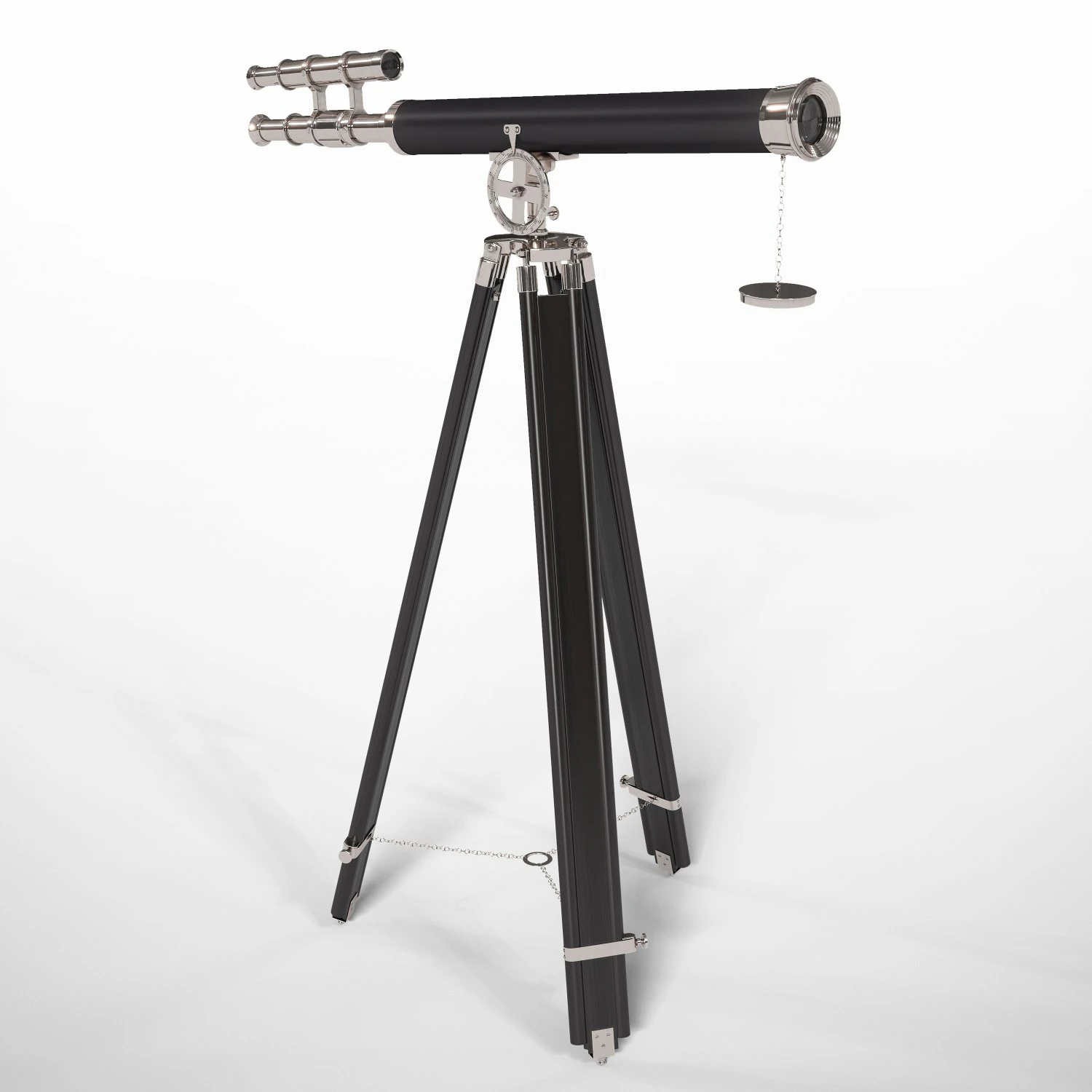 griffith astro telescope 3D Model .c4d .max .obj .3ds .fbx .stl .blend 