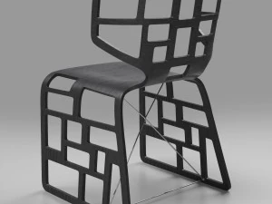 crassevig ole and zanotta quaderna 3D Model