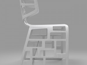 crassevig ole and zanotta quaderna 3D Model